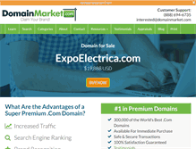 Tablet Screenshot of expoelectrica.com